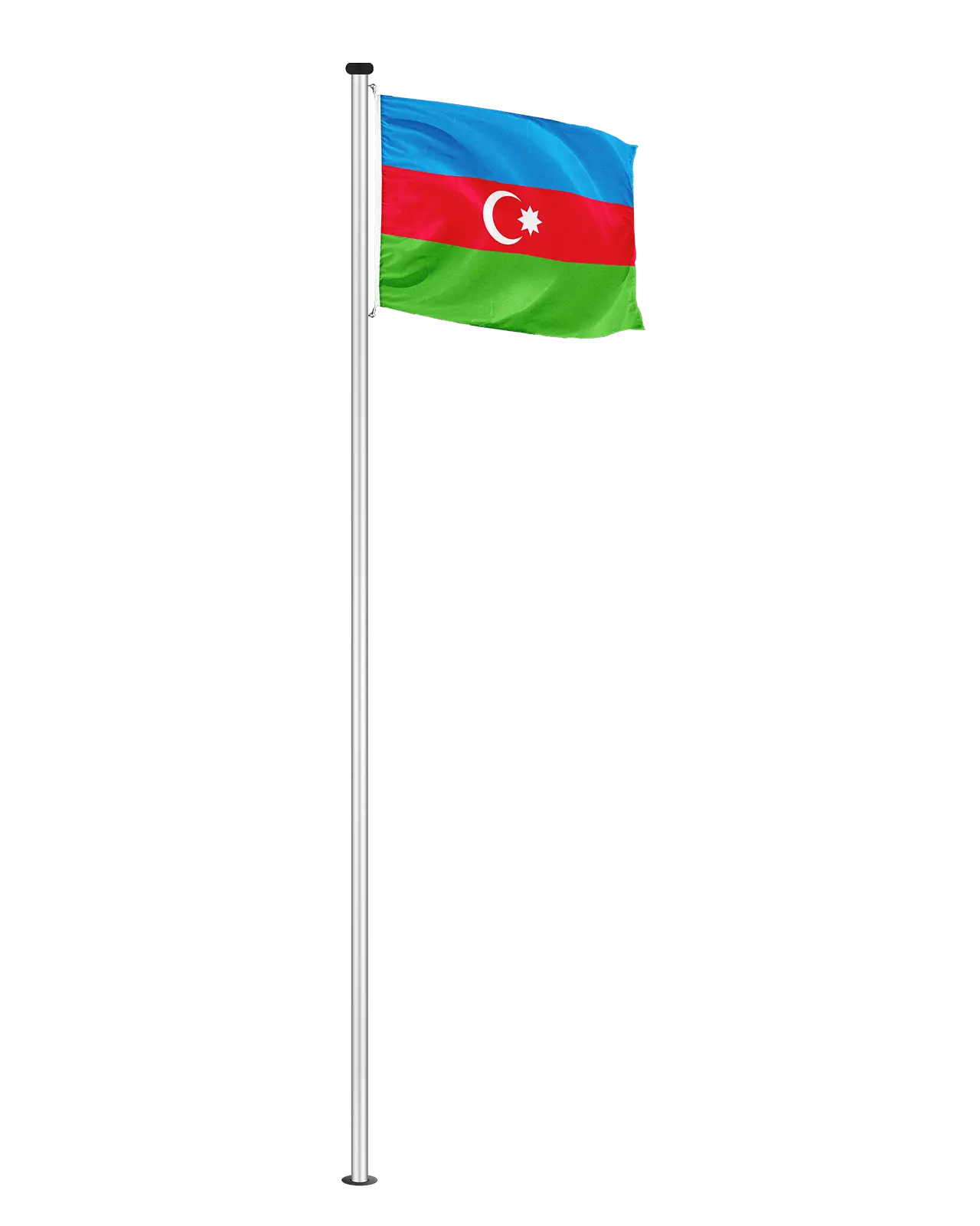 Hissfahne Aserbaidschan