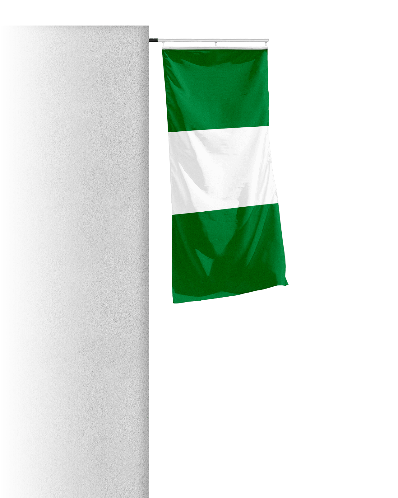 Hängefahne Nigeria