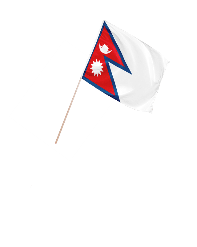 Schwenkfahne Nepal