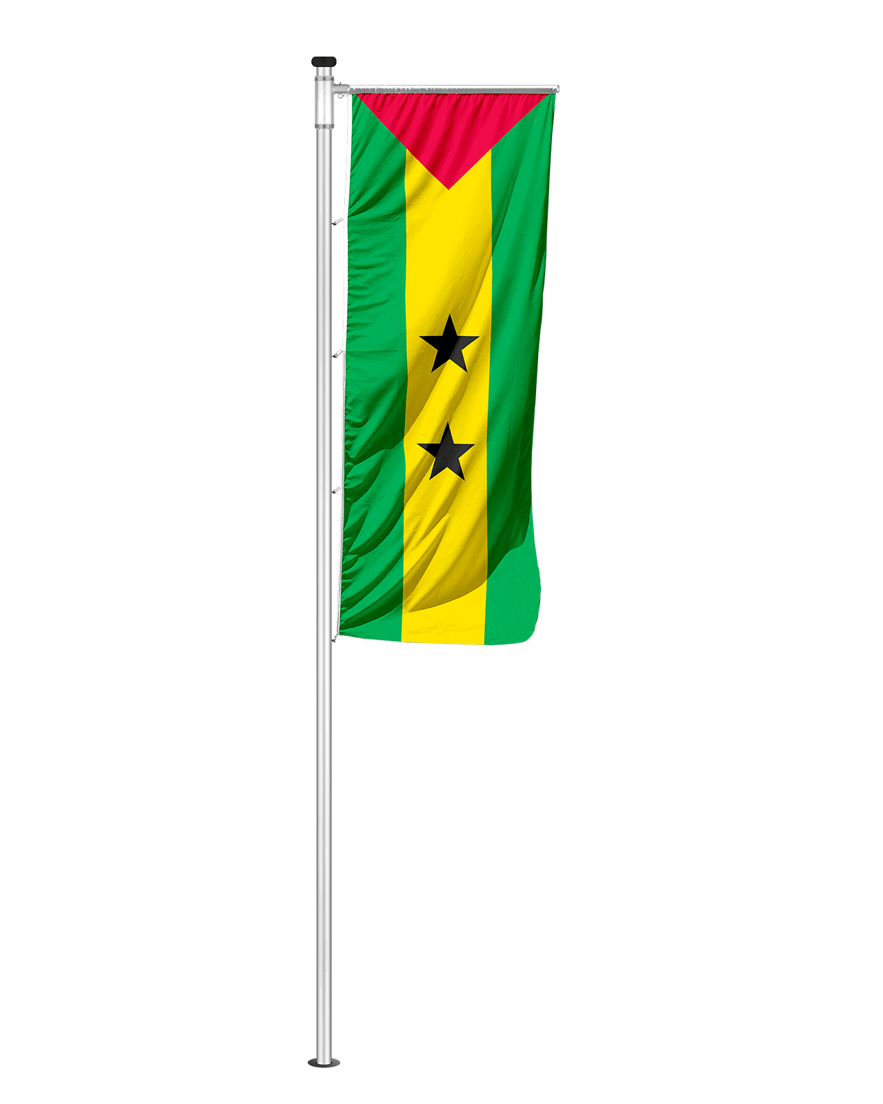 Auslegerfahne São Tomé und Príncipe