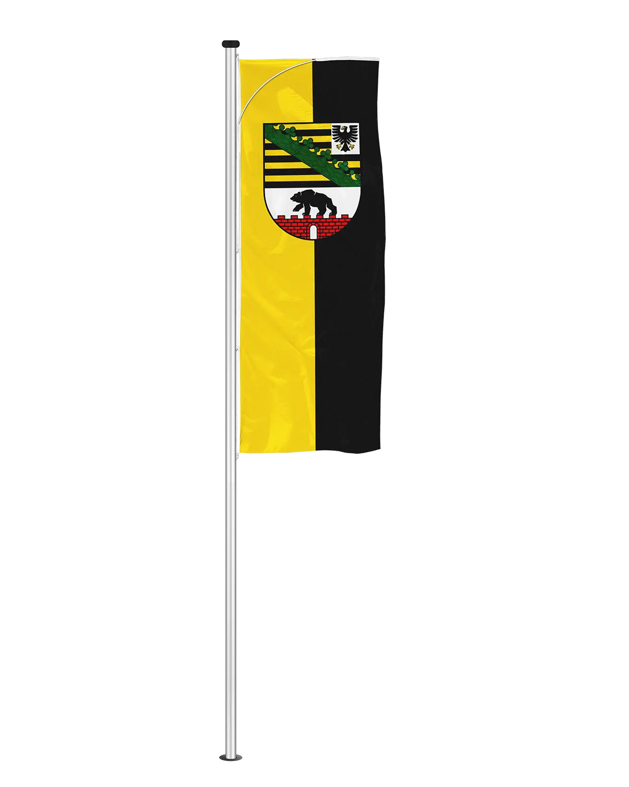 Top Vision Fahne mit Wappen Sachsen Anhalt