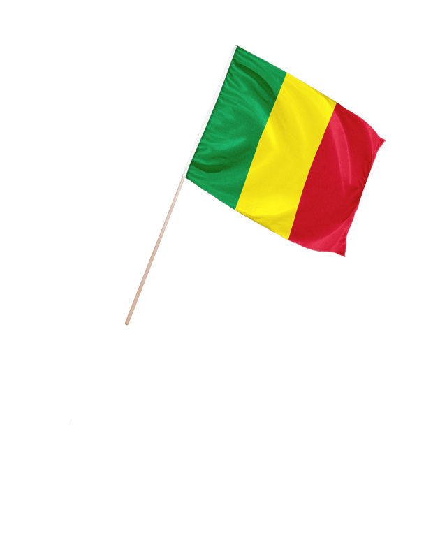 Schwenkfahne Mali