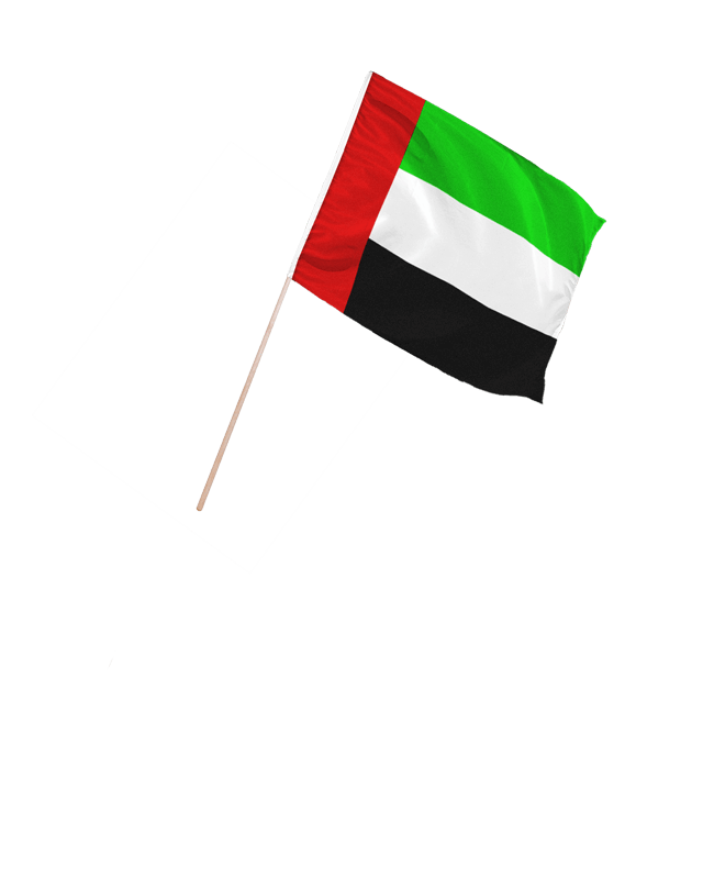 Schwenkfahne Arabische Emirate