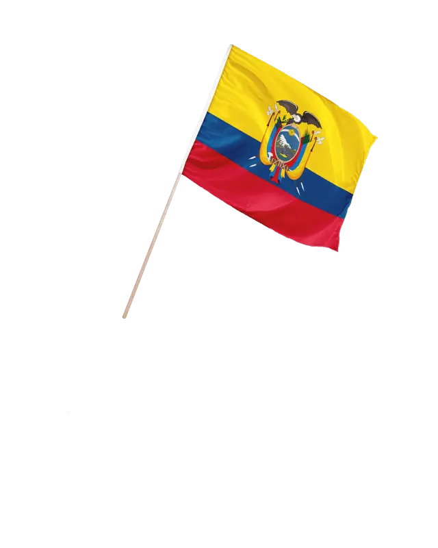 Schwenkfahne Ecuador