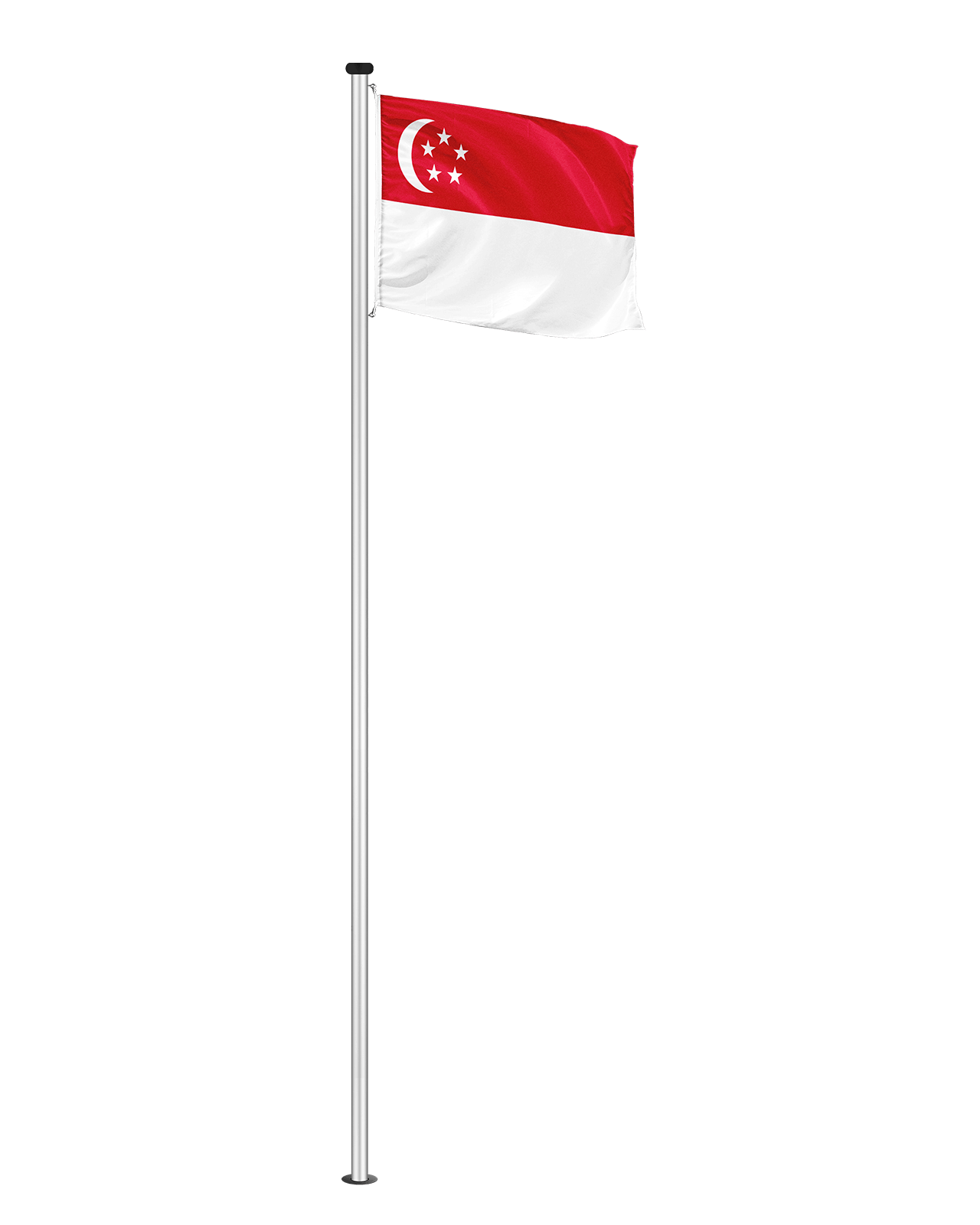 Hissfahne Singapur