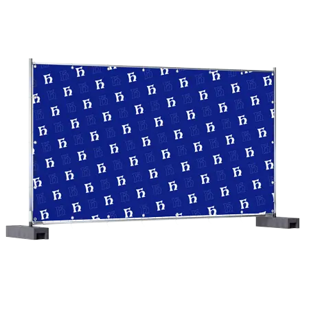 Bauzaunbanner, Spannband Bauzaunbanner, Spannband
