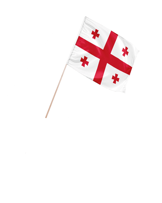 Flaggenparadies - Flagge Fahne Georgien-Deutschland