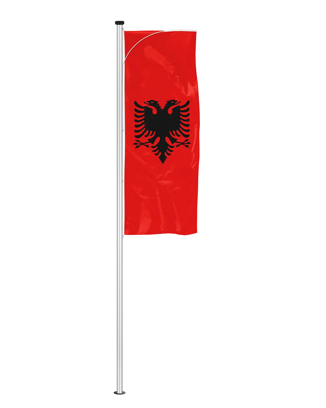 Albanien Top Vision Fahne