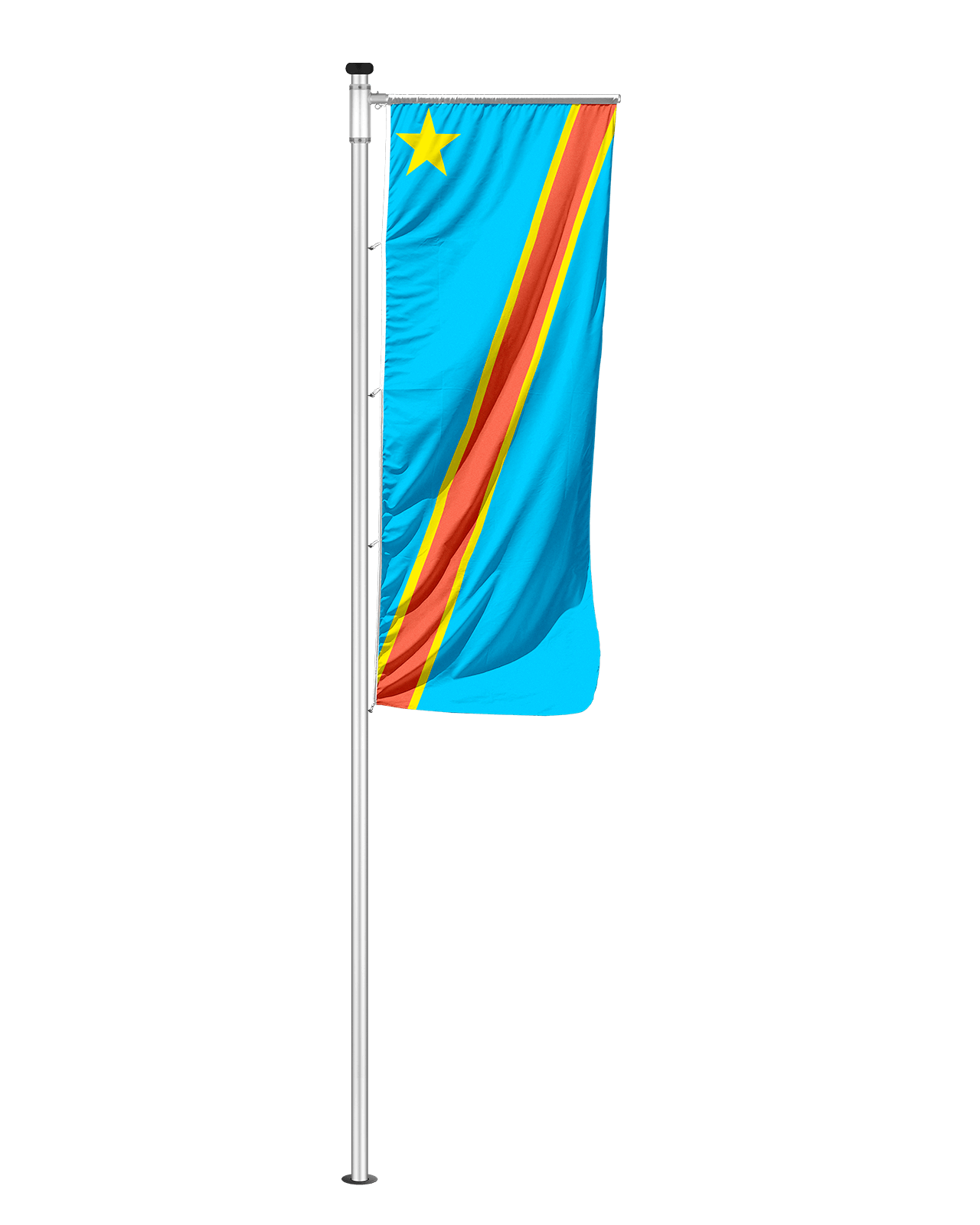 Auslegerfahne Kongo Kinshasa