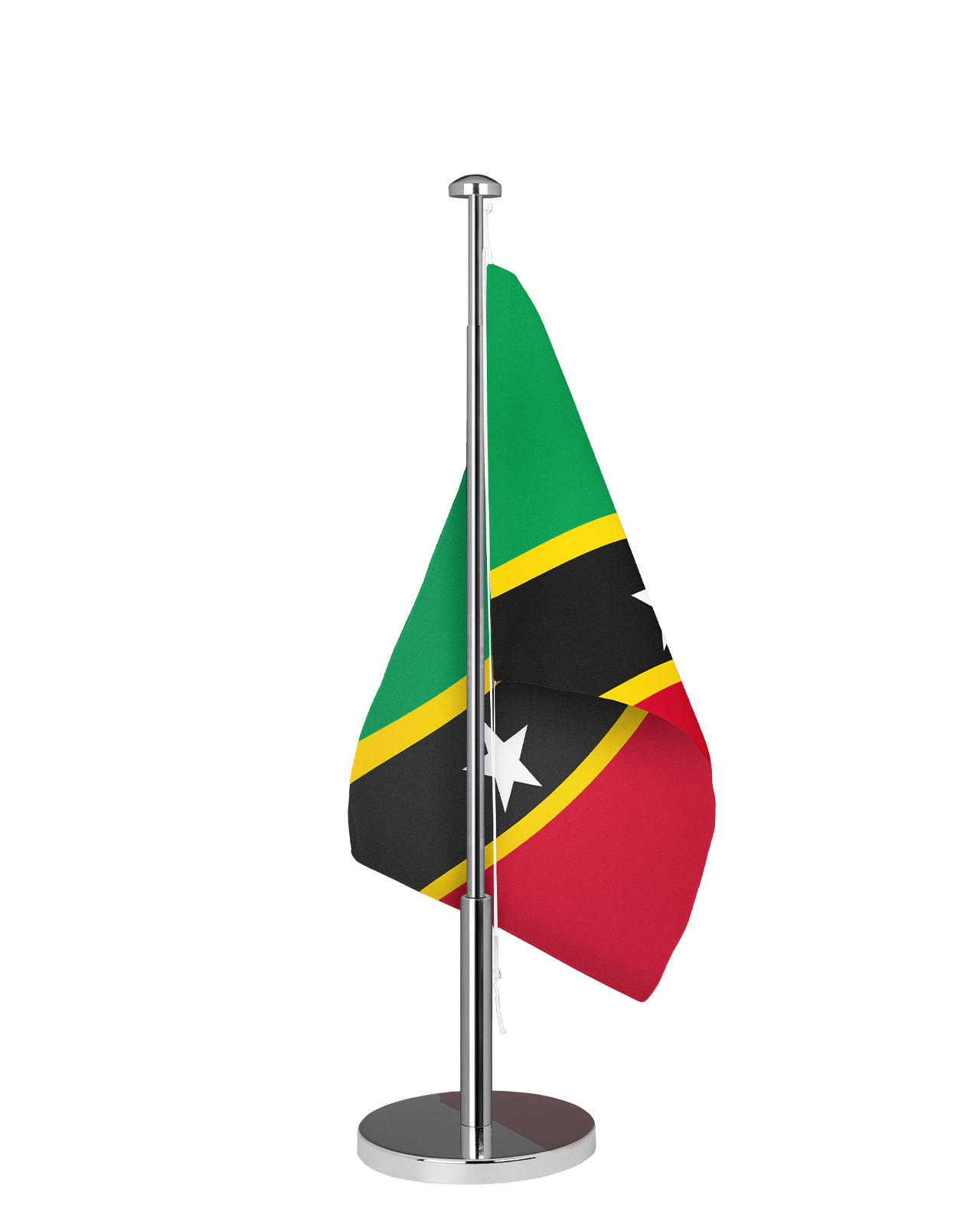 Tischfähnchen Saint Kitts and Nevis