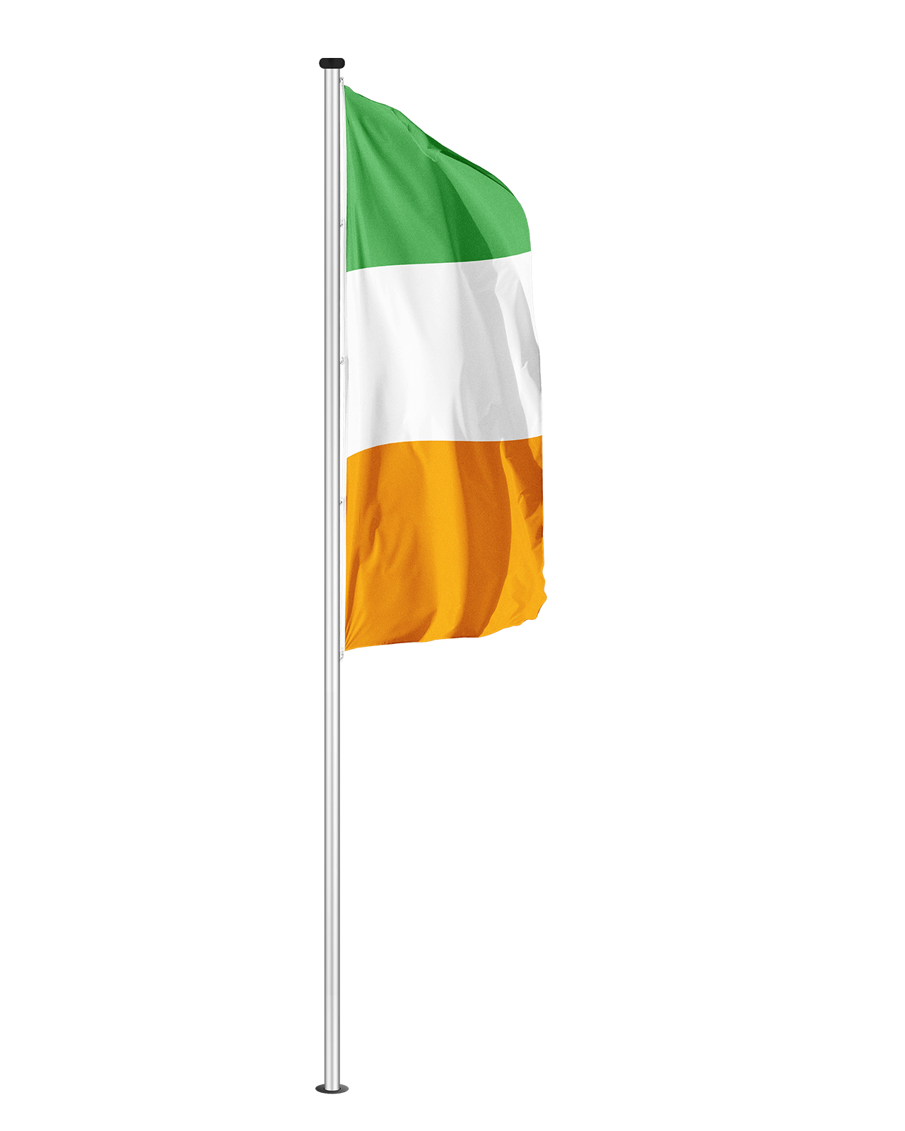 Hochformatfahne Irland