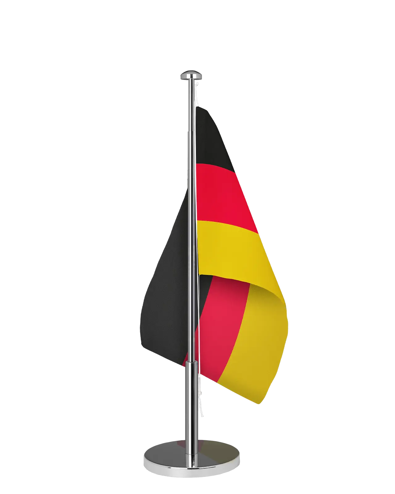 Deutschland Flagge mit Stab, Flaggen & Fahnen