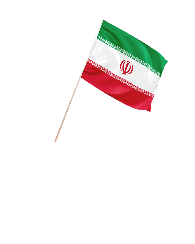 Schwenkfahne Iran