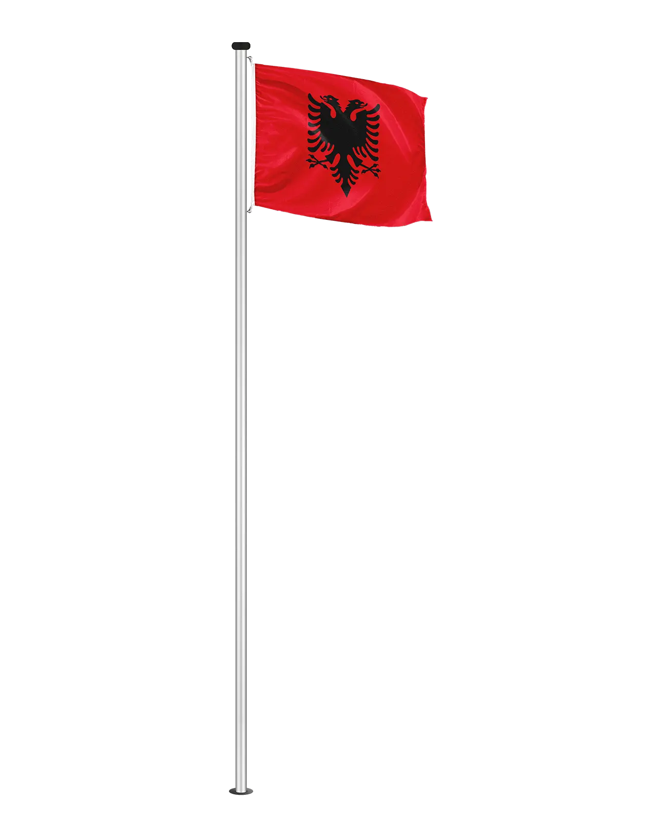 Albanien Hissfahne