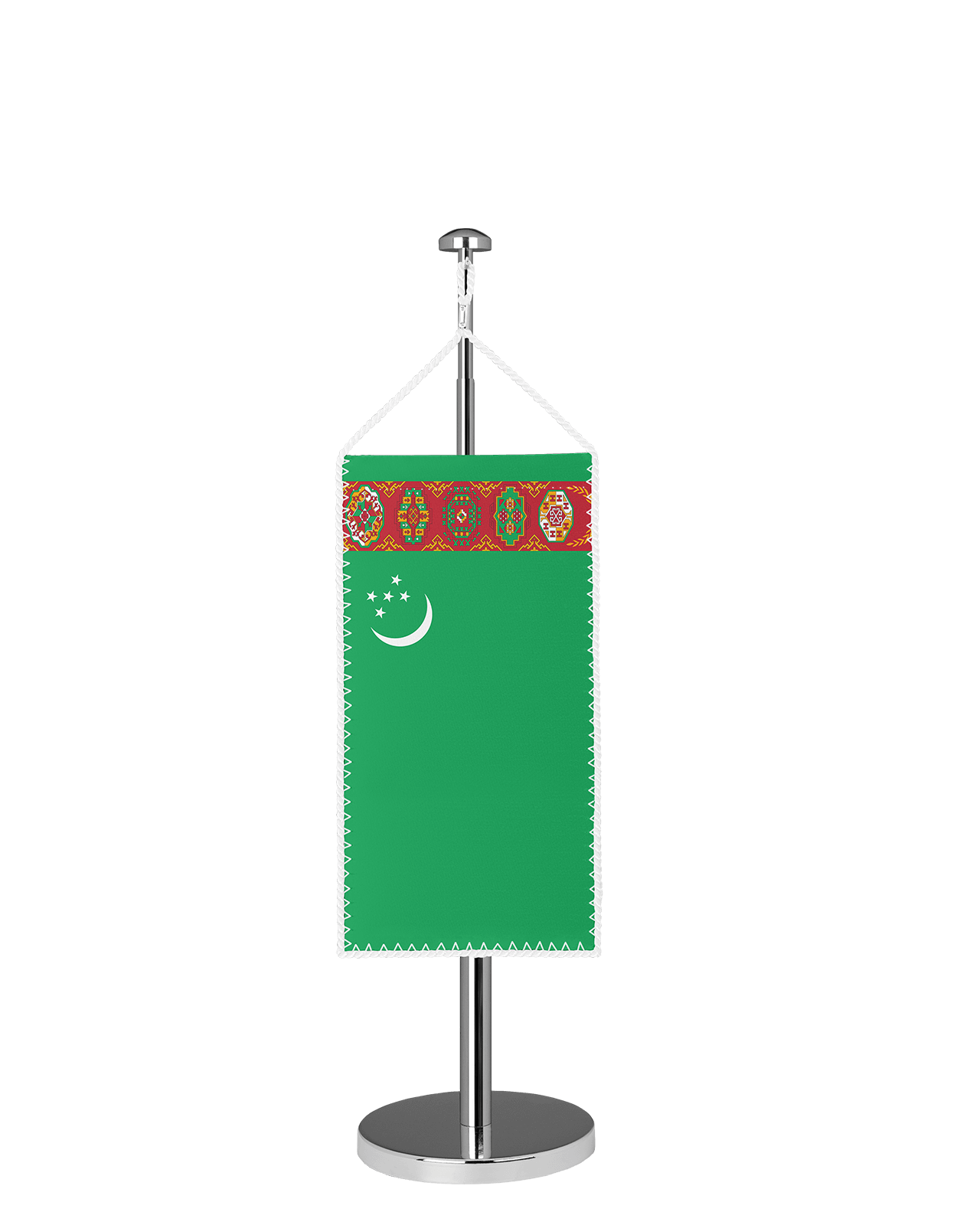 Tischbanner Wimpel Turkmenistan