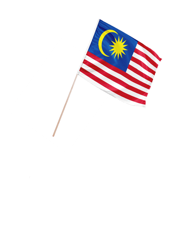 Schwenkfahne Malaysia