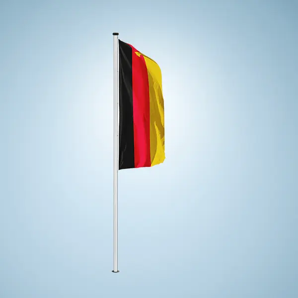Hochformatfahne Deutschland