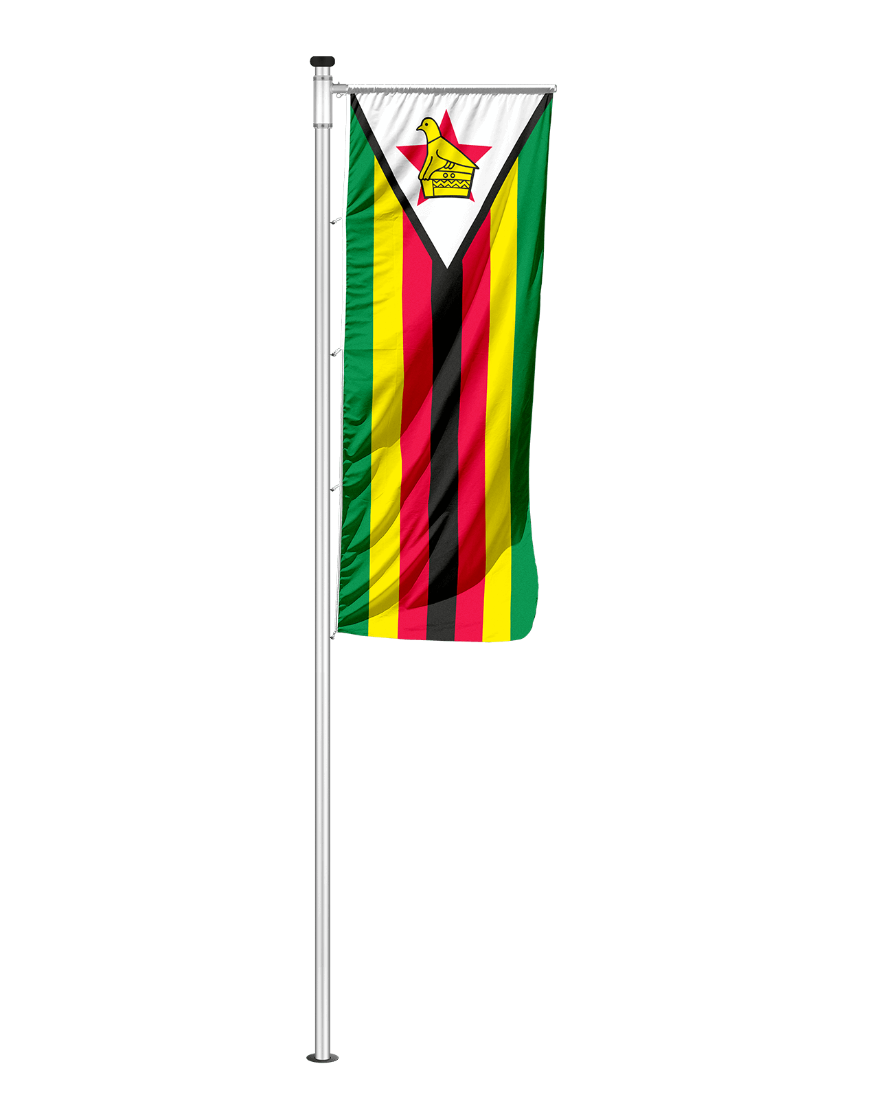 Auslegerfahne Simbabwe