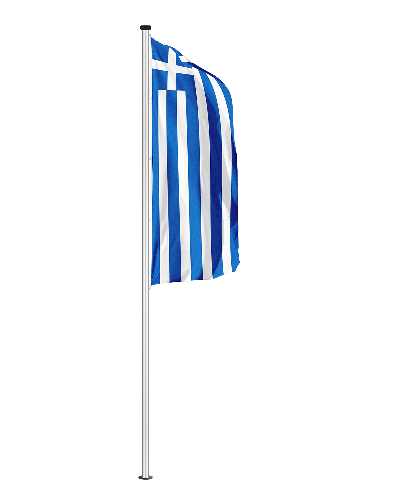 Hochformatfahne Griechenland